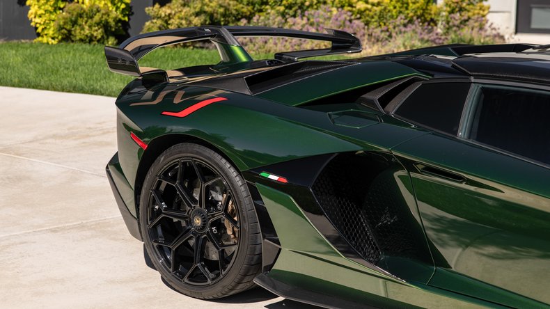 Broad Arrow Auctions | 2021 Lamborghini Aventador SVJ Roadster