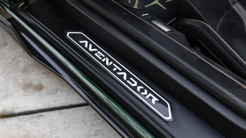 Broad Arrow Auctions | 2021 Lamborghini Aventador SVJ Roadster
