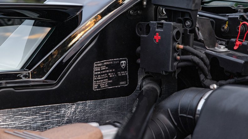 Broad Arrow Auctions | 2021 Lamborghini Aventador SVJ Roadster