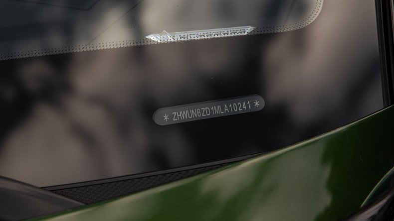 Broad Arrow Auctions | 2021 Lamborghini Aventador SVJ Roadster