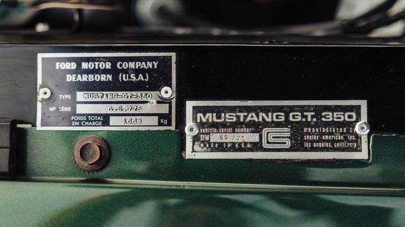 Broad Arrow Auctions | 1966 Shelby GT350 Fastback