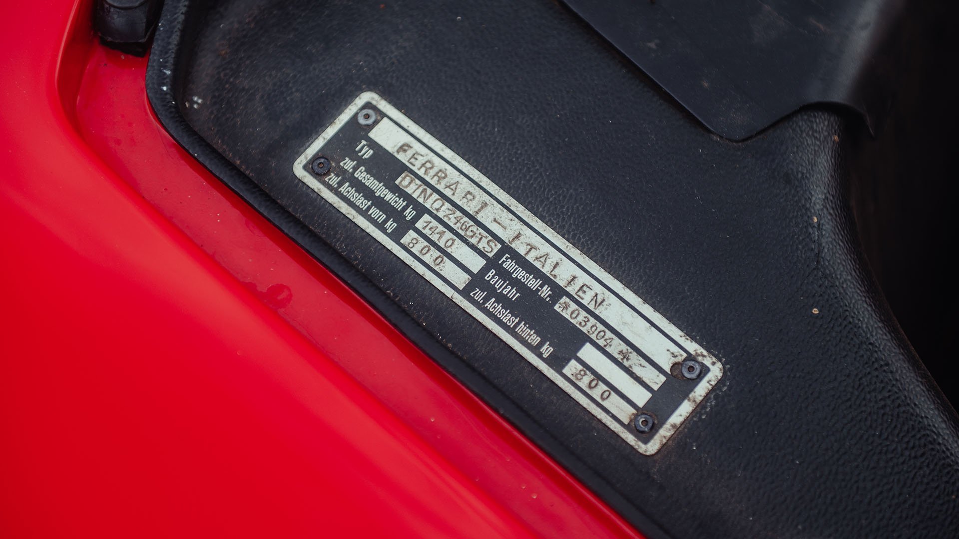 Broad Arrow Auctions | 1972 Ferrari Dino 246 GTS