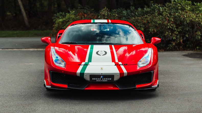 Broad Arrow Auctions | 2020 Ferrari 488 Pista Piloti Ferrari