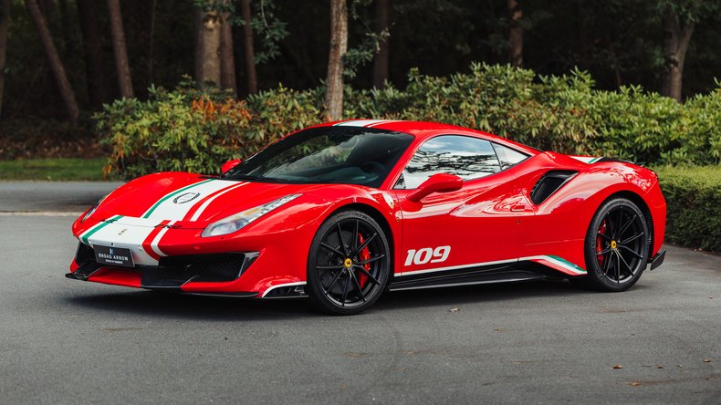 Broad Arrow Auctions | 2020 Ferrari 488 Pista Piloti Ferrari