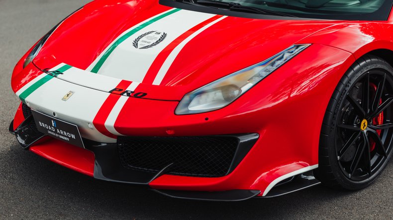 Broad Arrow Auctions | 2020 Ferrari 488 Pista Piloti Ferrari
