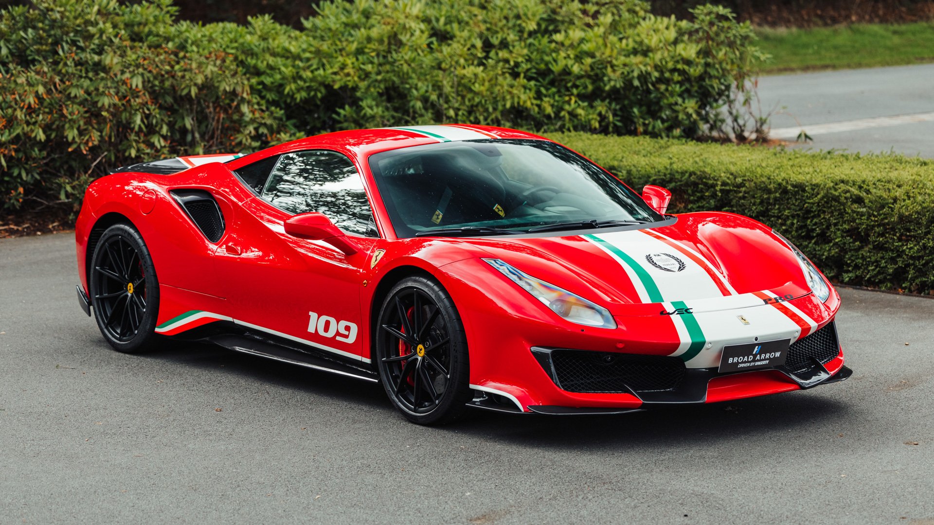Broad Arrow Auctions | 2020 Ferrari 488 Pista Piloti Ferrari