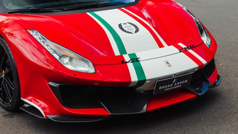 Broad Arrow Auctions | 2020 Ferrari 488 Pista Piloti Ferrari