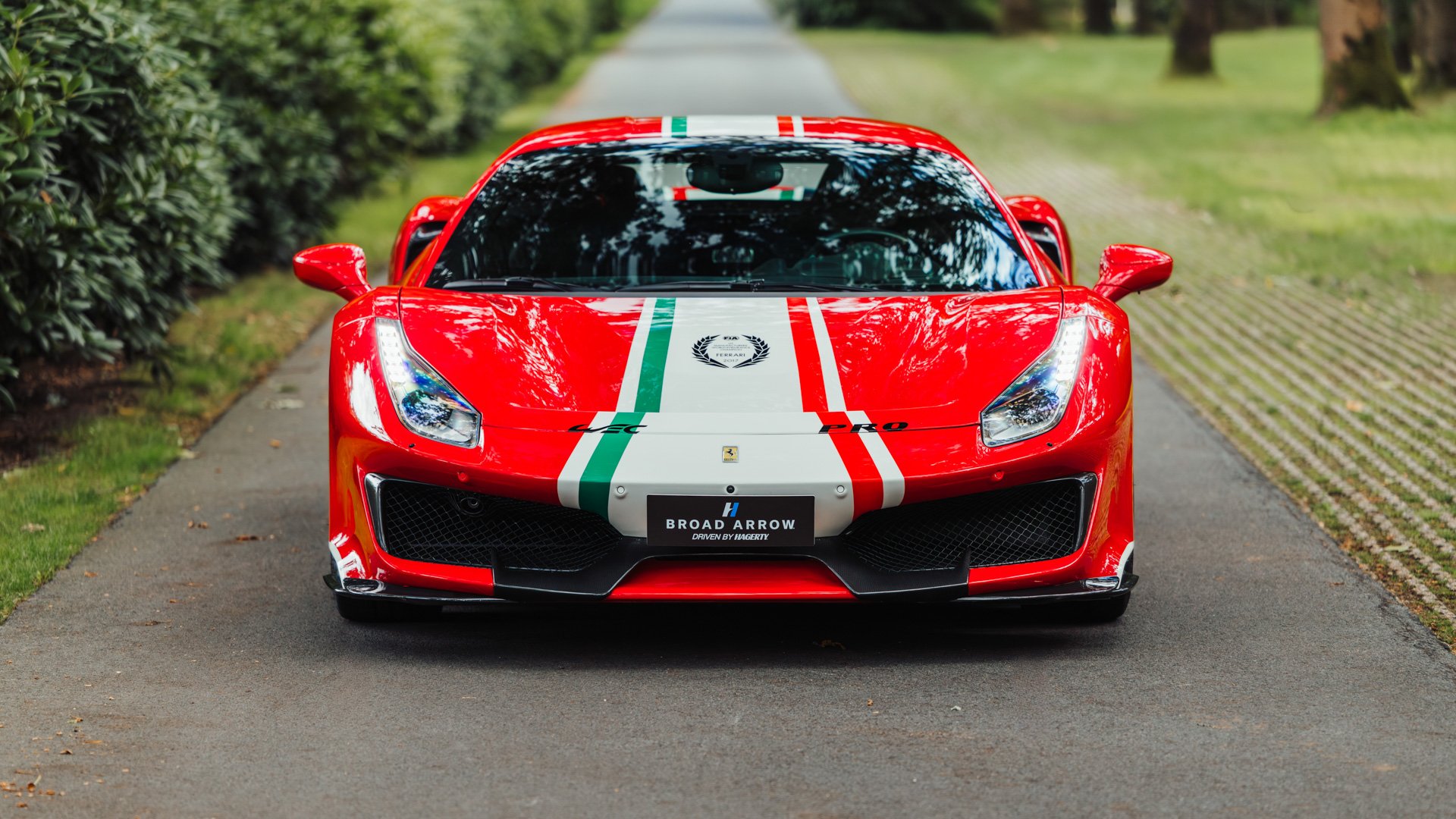 Broad Arrow Auctions | 2020 Ferrari 488 Pista Piloti Ferrari