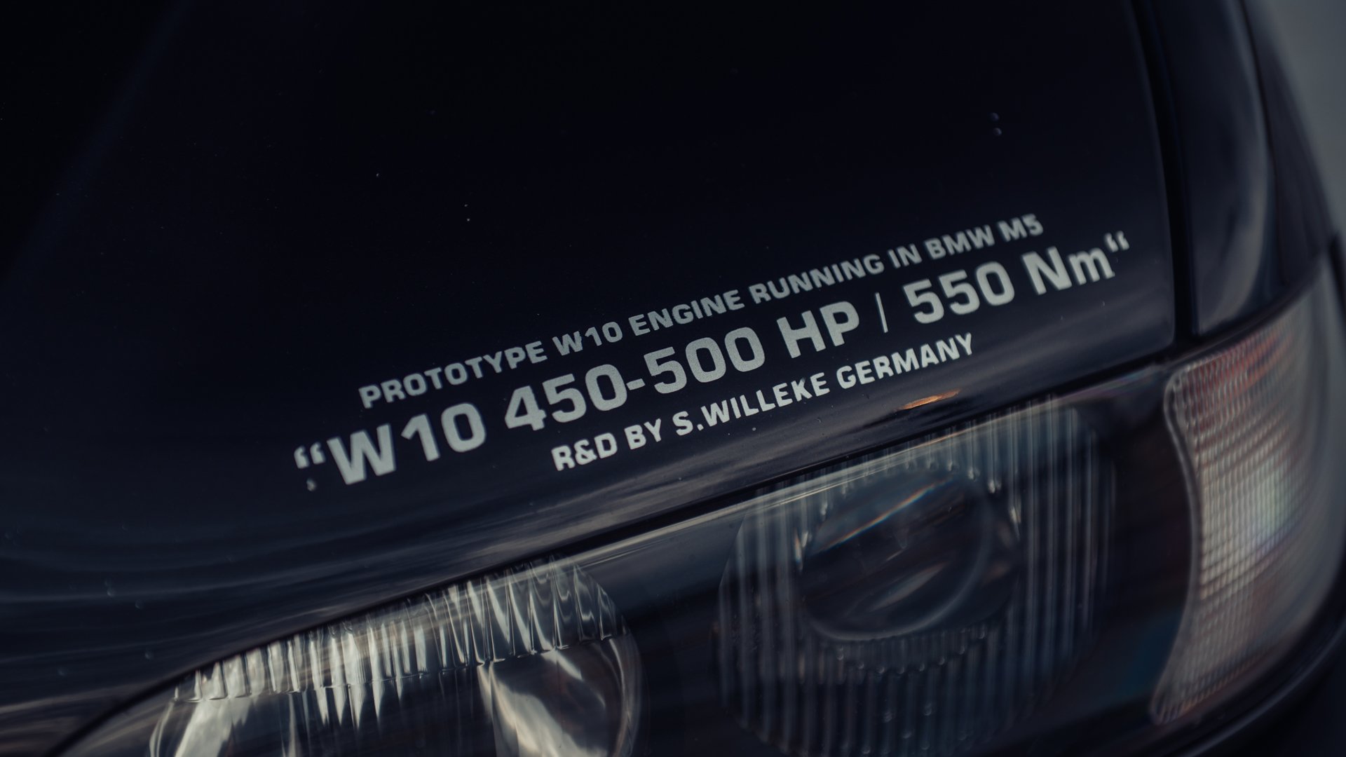 Broad Arrow Auctions | 2000 BMW M5 Volkswagen W10 Prototype ex-Ferdinand Piëch