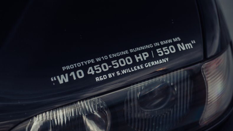 Broad Arrow Auctions | 2000 BMW M5 Volkswagen W10 Prototype ex-Ferdinand Piëch