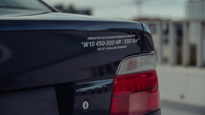 Broad Arrow Auctions | 2000 BMW M5 Volkswagen W10 Prototype ex-Ferdinand Piëch