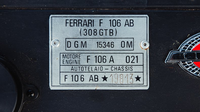 Broad Arrow Auctions | 1976 Ferrari 308 GTB "Vetroresina"