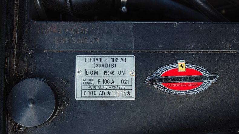 Broad Arrow Auctions | 1976 Ferrari 308 GTB "Vetroresina"