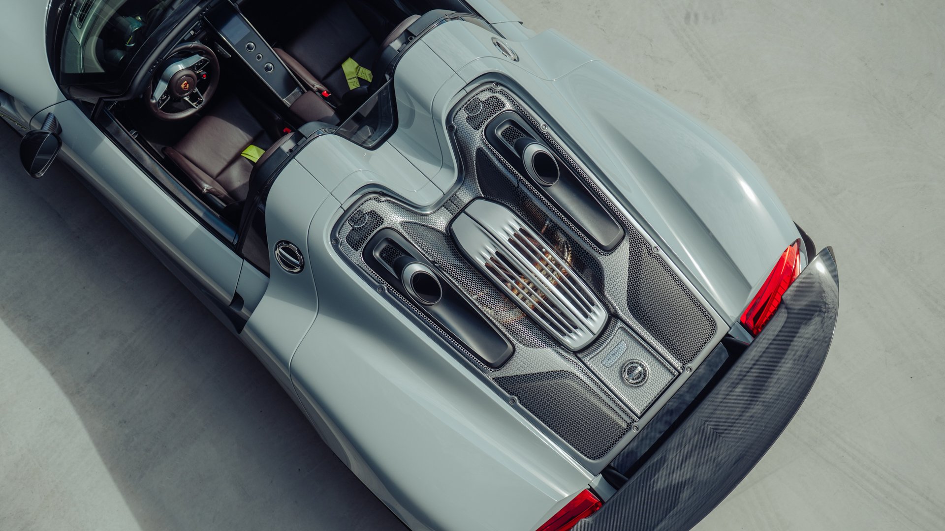 Broad Arrow Auctions | 2015 Porsche 918 Spyder Weissach Package