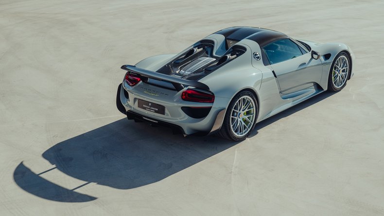 Broad Arrow Auctions | 2015 Porsche 918 Spyder Weissach Package