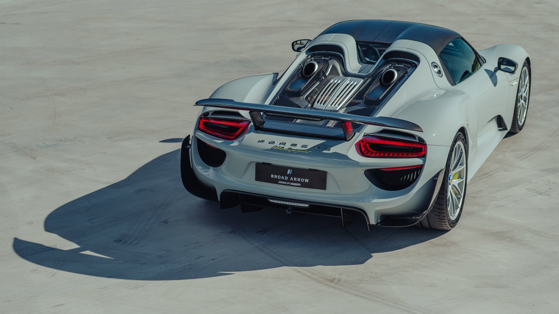 Broad Arrow Auctions | 2015 Porsche 918 Spyder Weissach Package