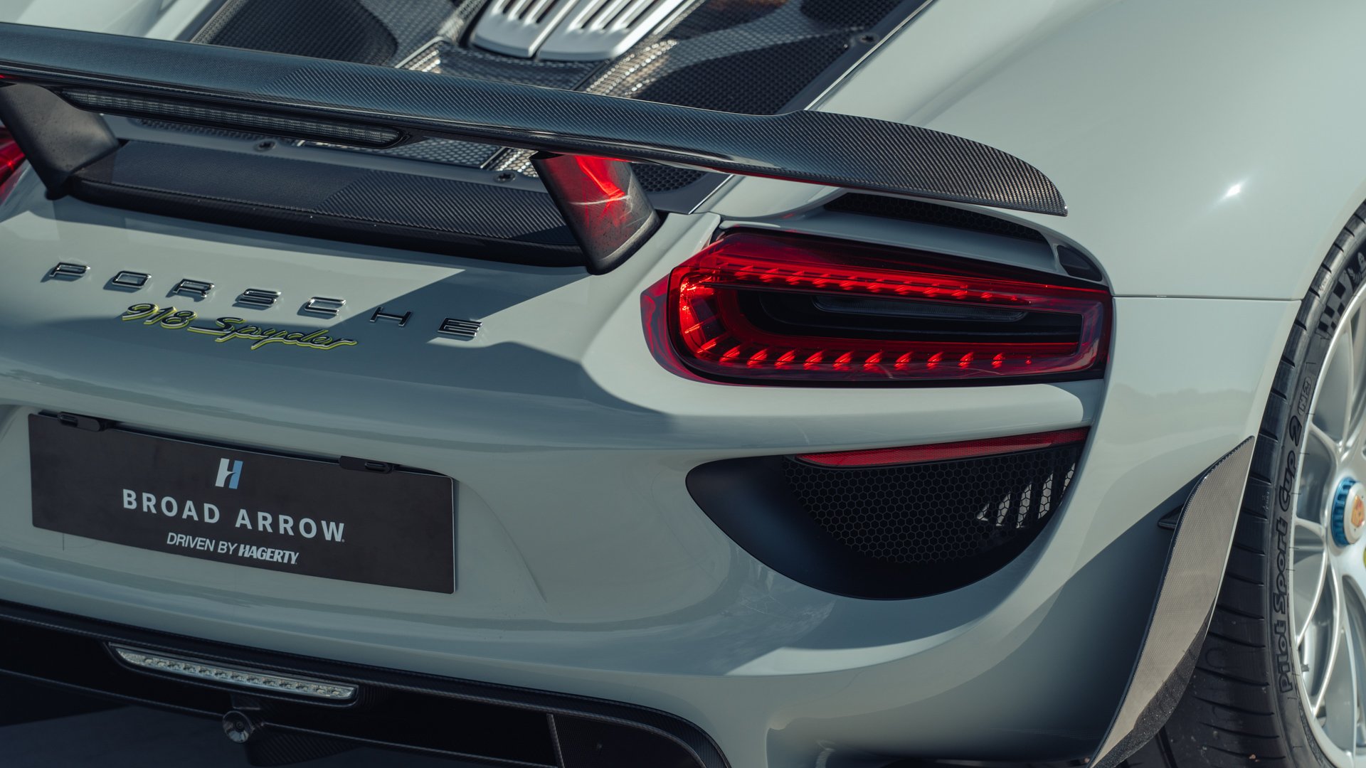 Broad Arrow Auctions | 2015 Porsche 918 Spyder Weissach Package
