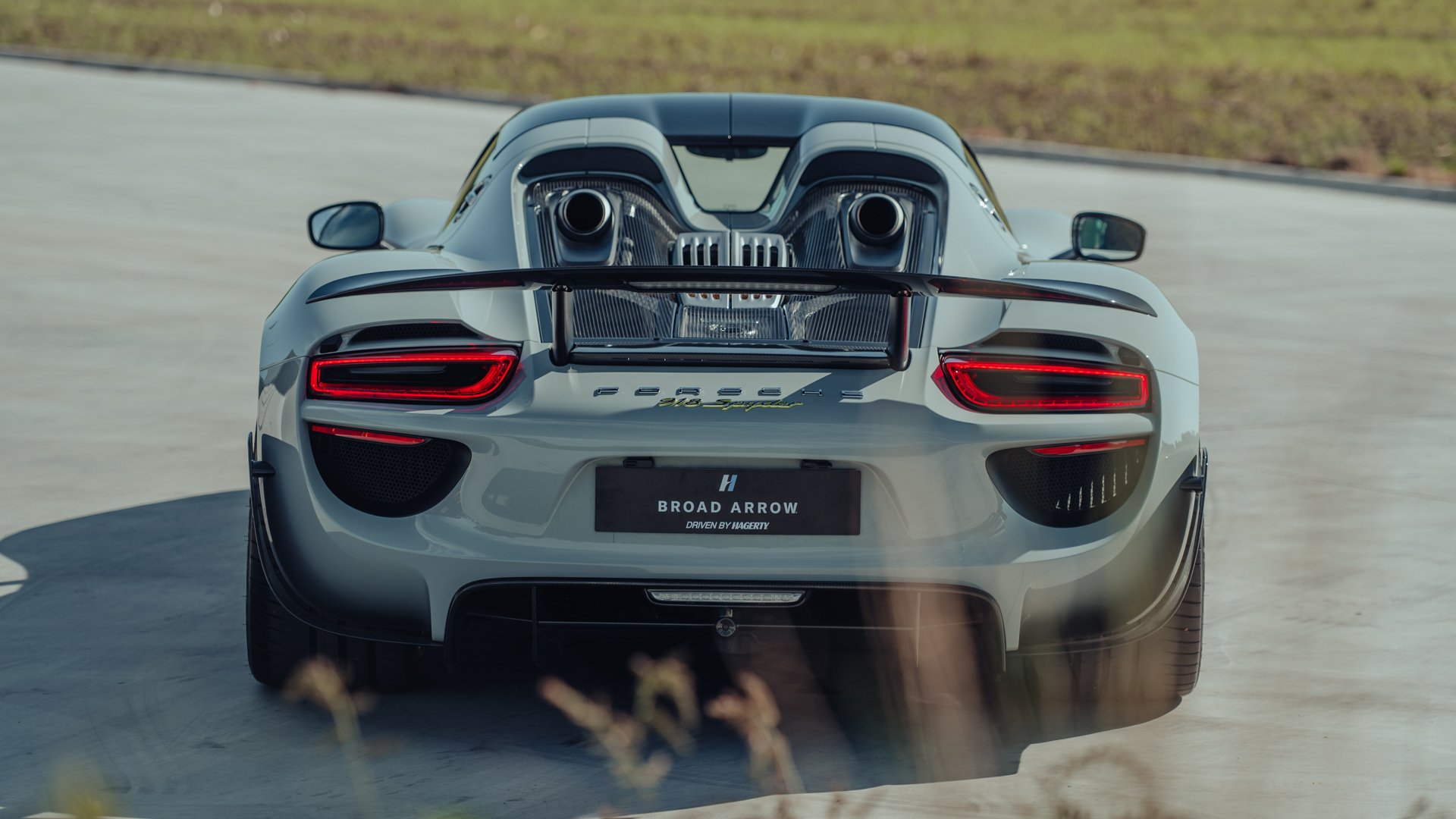 Broad Arrow Auctions | 2015 Porsche 918 Spyder Weissach Package