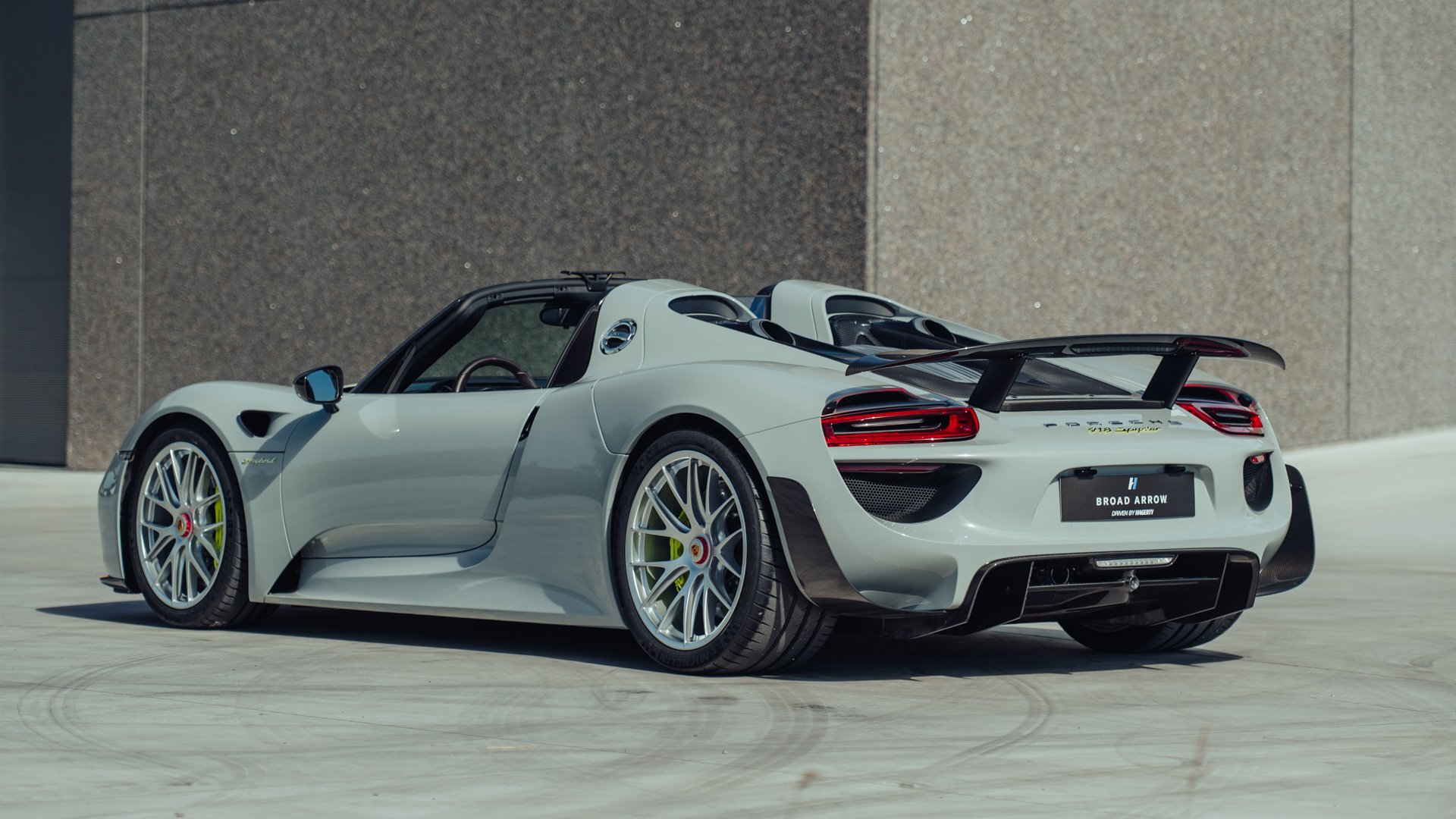 Broad Arrow Auctions | 2015 Porsche 918 Spyder Weissach Package