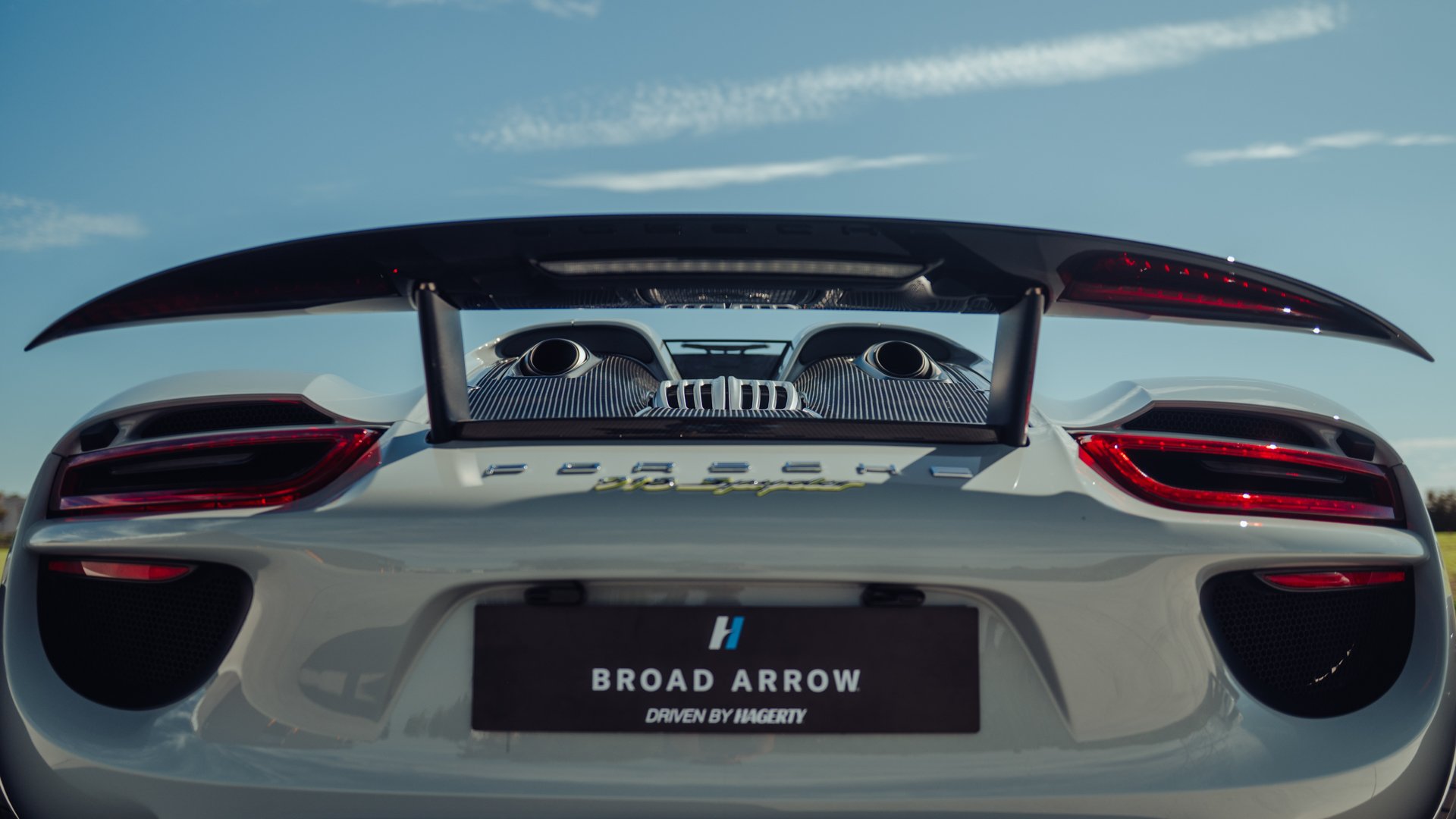 Broad Arrow Auctions | 2015 Porsche 918 Spyder Weissach Package