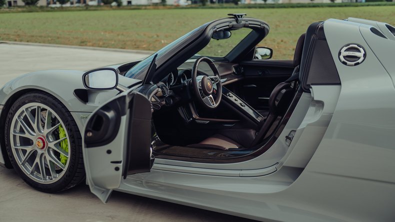 Broad Arrow Auctions | 2015 Porsche 918 Spyder Weissach Package