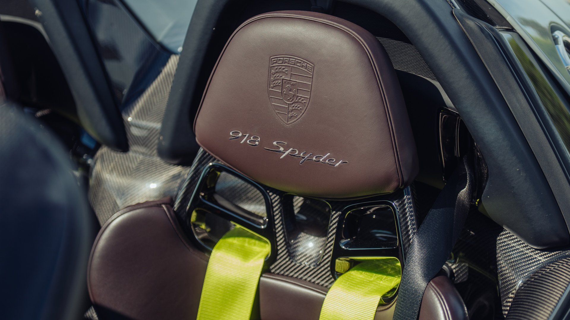 Broad Arrow Auctions | 2015 Porsche 918 Spyder Weissach Package