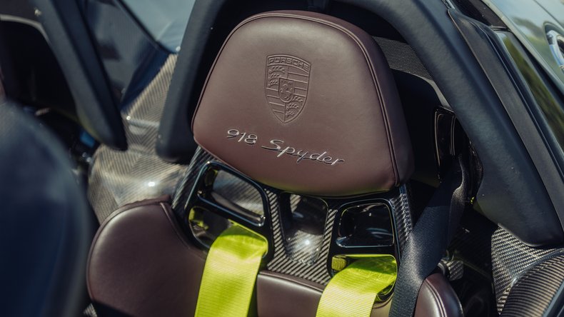 Broad Arrow Auctions | 2015 Porsche 918 Spyder Weissach Package