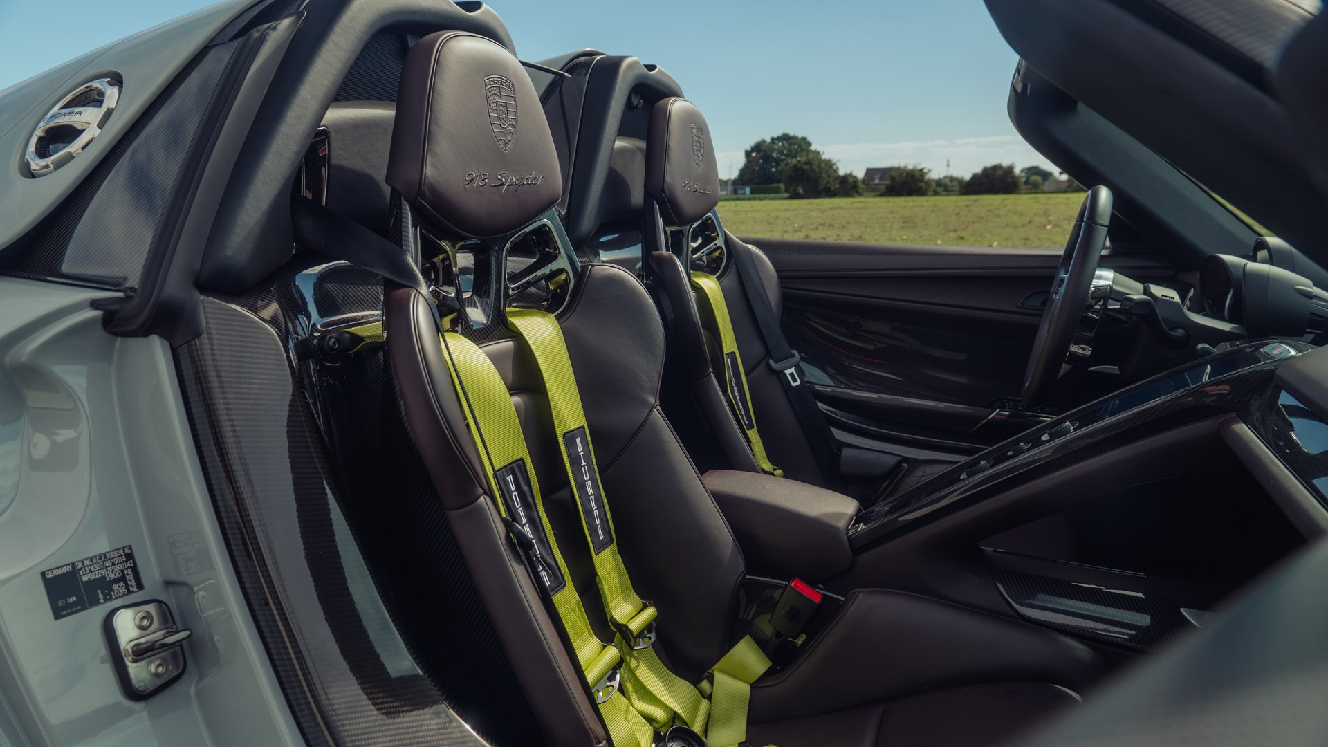 Broad Arrow Auctions | 2015 Porsche 918 Spyder Weissach Package