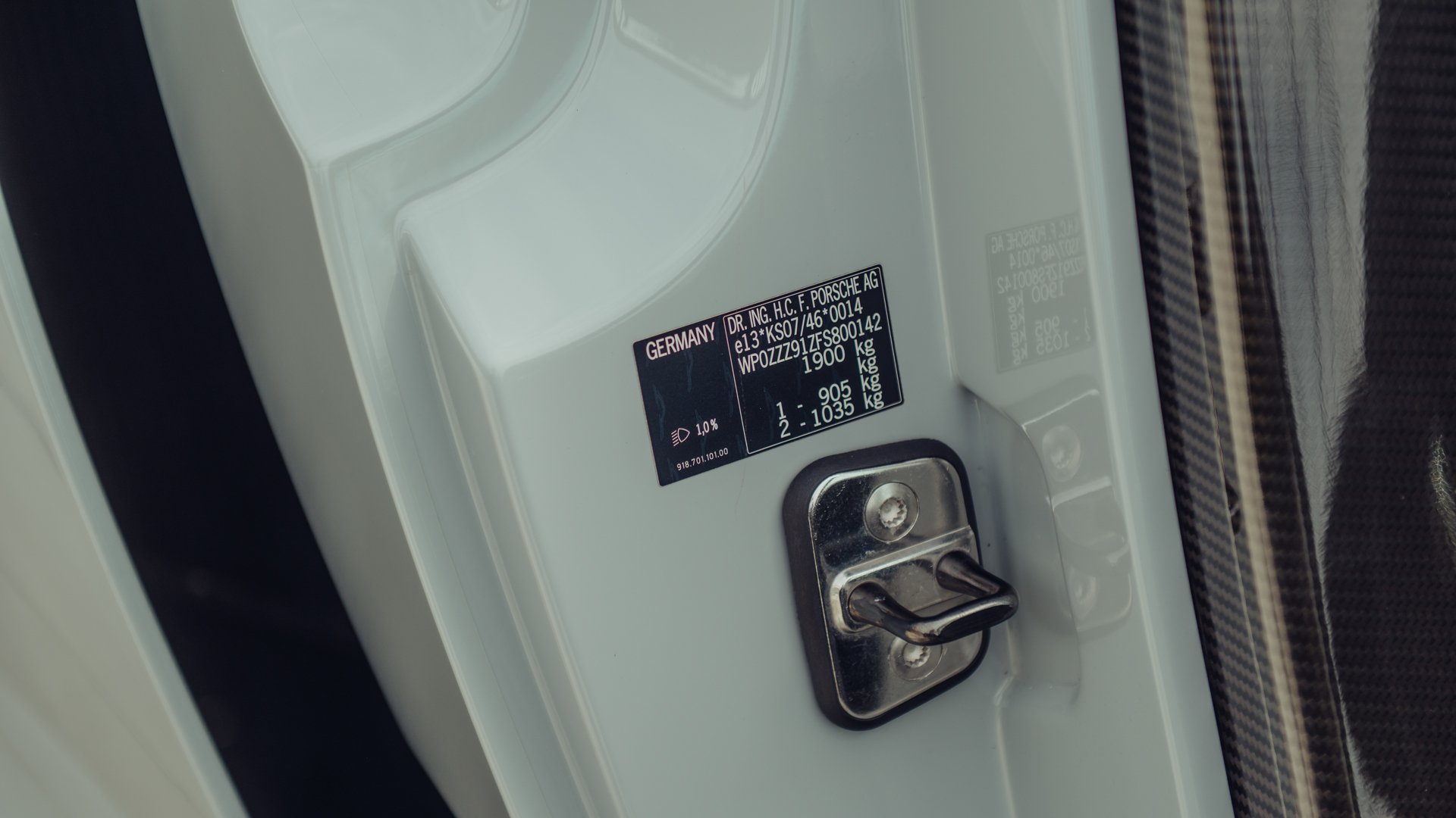 Broad Arrow Auctions | 2015 Porsche 918 Spyder Weissach Package