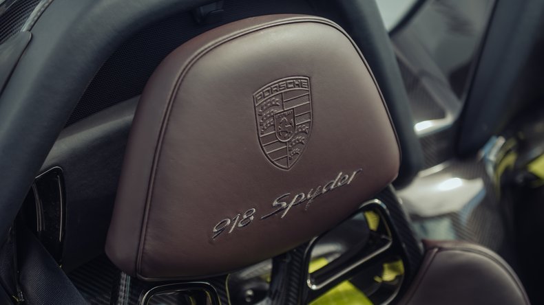 Broad Arrow Auctions | 2015 Porsche 918 Spyder Weissach Package