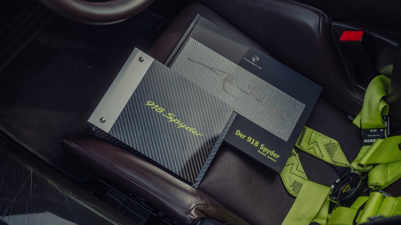Broad Arrow Auctions | 2015 Porsche 918 Spyder Weissach Package