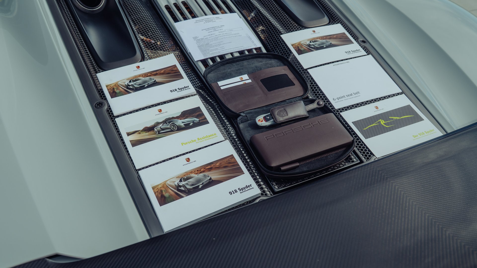 Broad Arrow Auctions | 2015 Porsche 918 Spyder Weissach Package