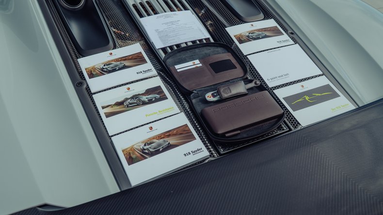 Broad Arrow Auctions | 2015 Porsche 918 Spyder Weissach Package