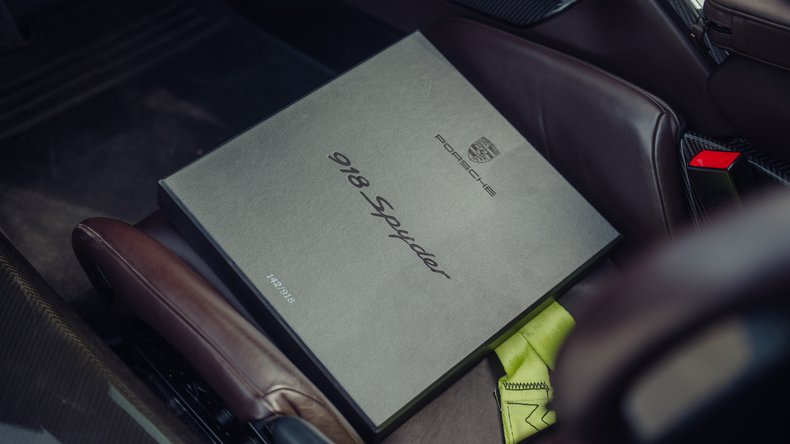 Broad Arrow Auctions | 2015 Porsche 918 Spyder Weissach Package