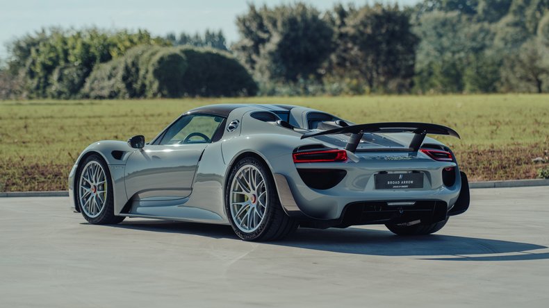 Broad Arrow Auctions | 2015 Porsche 918 Spyder Weissach Package
