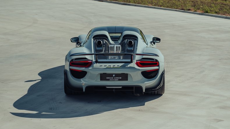 Broad Arrow Auctions | 2015 Porsche 918 Spyder Weissach Package