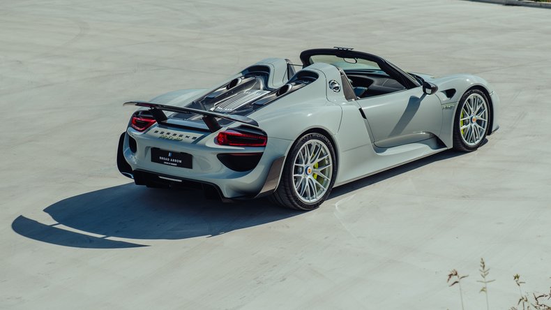 Broad Arrow Auctions | 2015 Porsche 918 Spyder Weissach Package