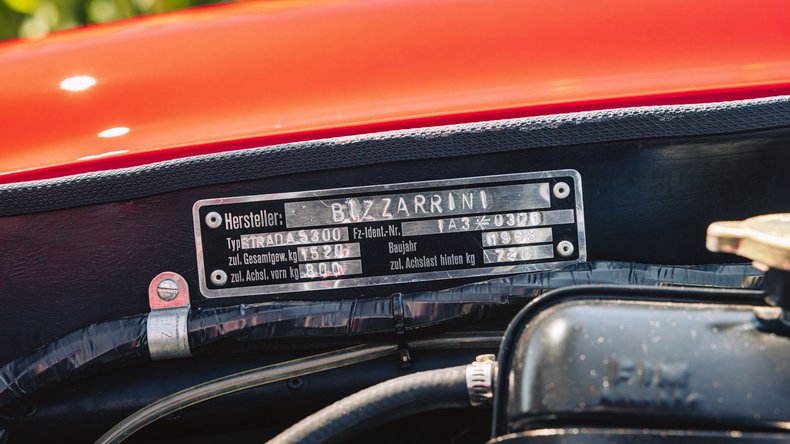 Broad Arrow Auctions | 1968 Bizzarrini 5300 GT Strada