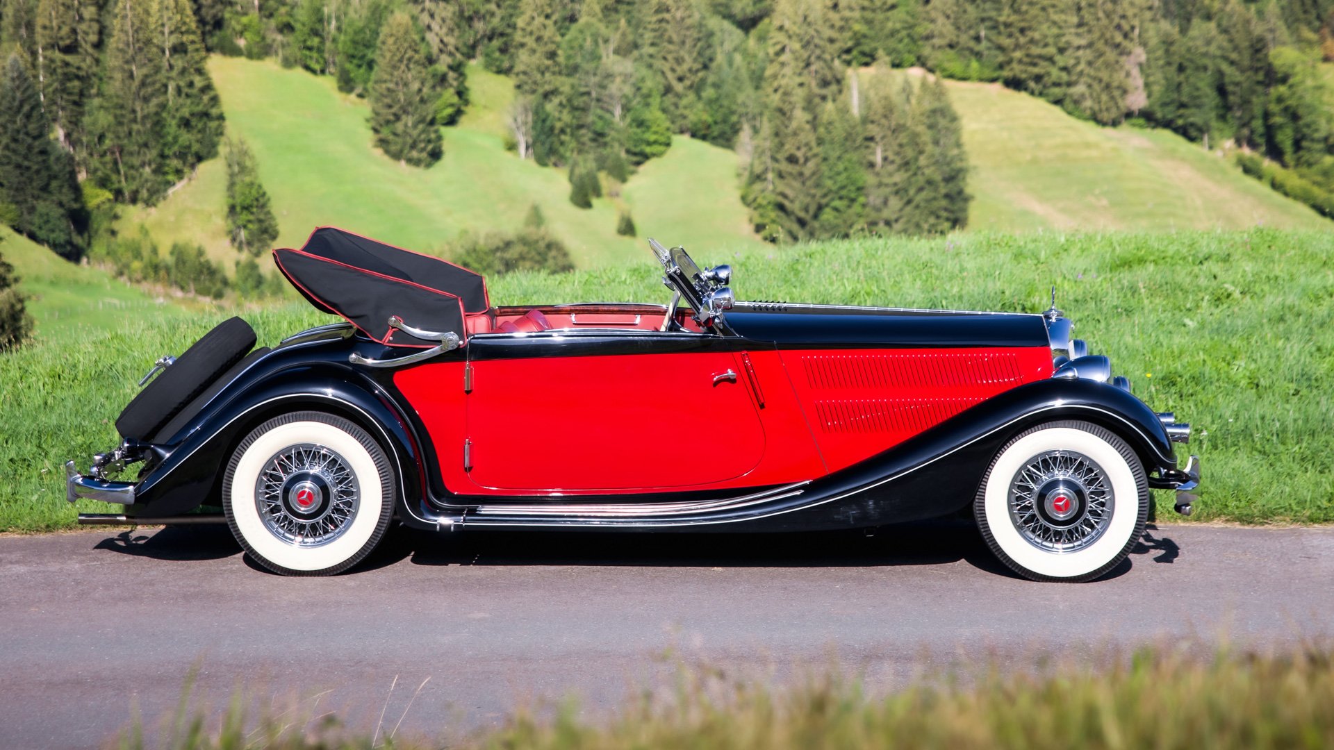 Broad Arrow Auctions | 1938 Mercedes-Benz 320 "Cabriolet A" in the style of Sindelfingen