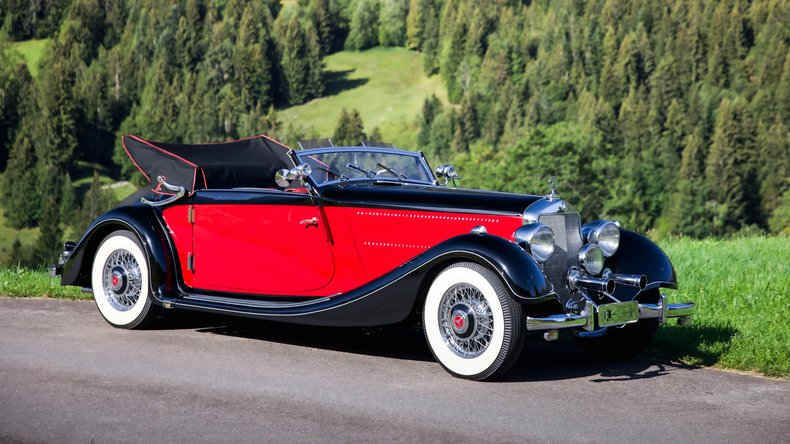 Broad Arrow Auctions | 1938 Mercedes-Benz 320 "Cabriolet A" in the style of Sindelfingen