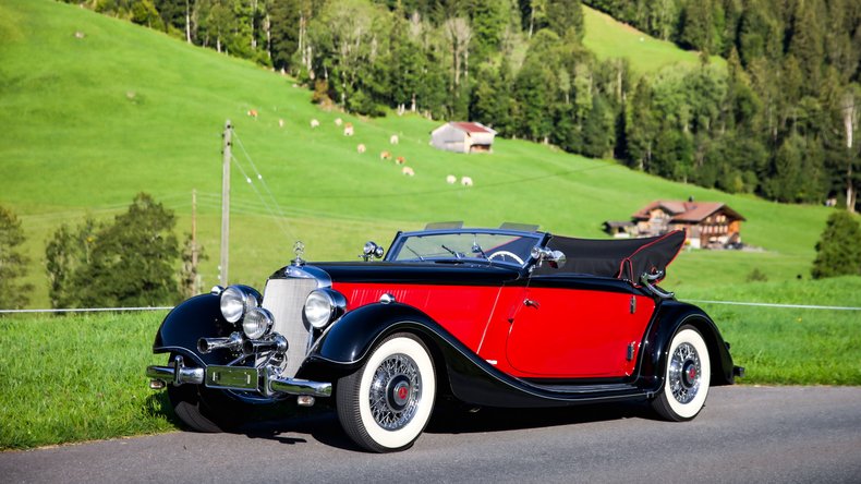 Broad Arrow Auctions | 1938 Mercedes-Benz 320 "Cabriolet A" in the style of Sindelfingen
