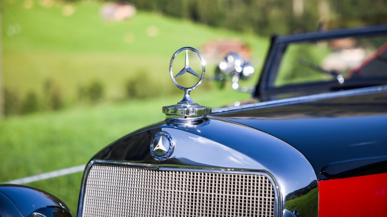 Broad Arrow Auctions | 1938 Mercedes-Benz 320 "Cabriolet A" in the style of Sindelfingen