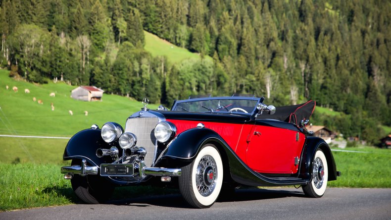 Broad Arrow Auctions | 1938 Mercedes-Benz 320 "Cabriolet A" in the style of Sindelfingen