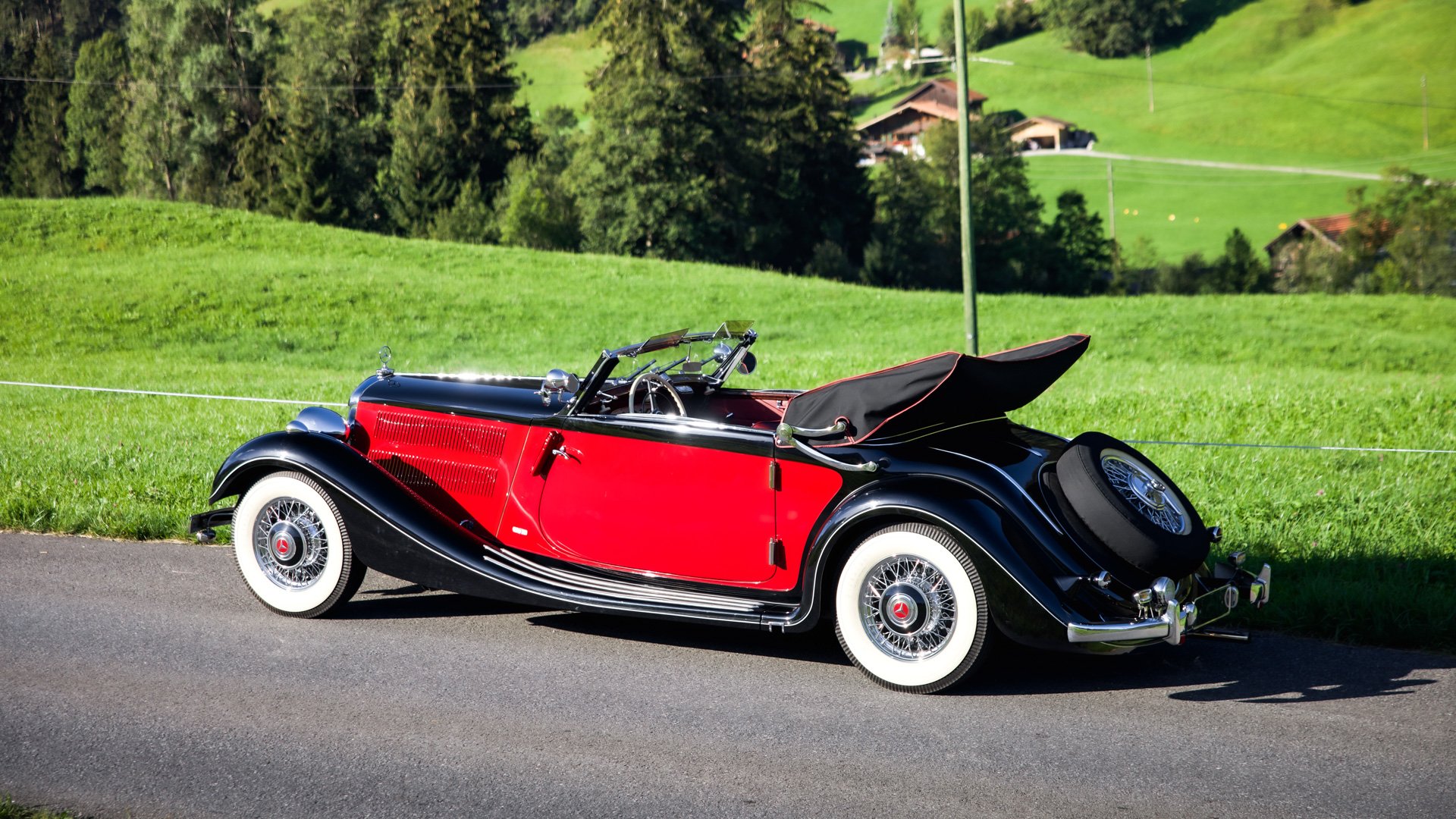 Broad Arrow Auctions | 1938 Mercedes-Benz 320 "Cabriolet A" in the style of Sindelfingen