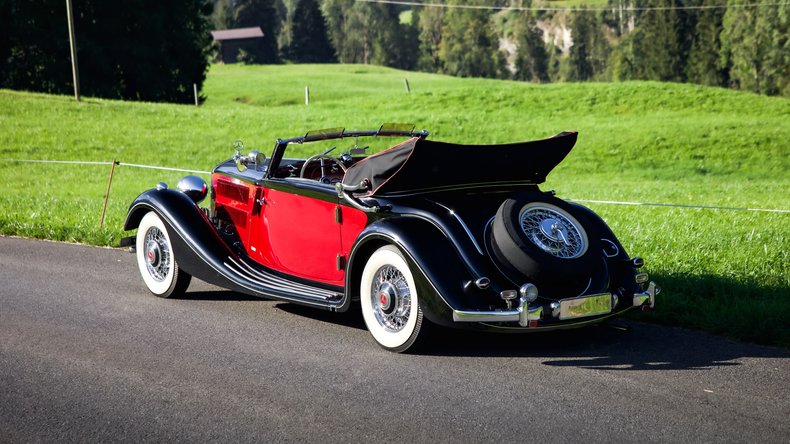 Broad Arrow Auctions | 1938 Mercedes-Benz 320 "Cabriolet A" in the style of Sindelfingen