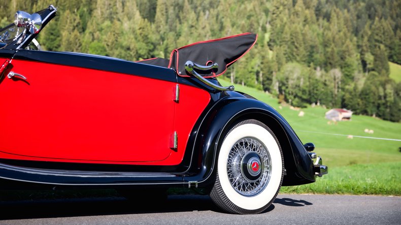 Broad Arrow Auctions | 1938 Mercedes-Benz 320 "Cabriolet A" in the style of Sindelfingen