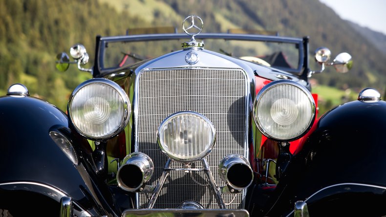 Broad Arrow Auctions | 1938 Mercedes-Benz 320 "Cabriolet A" in the style of Sindelfingen