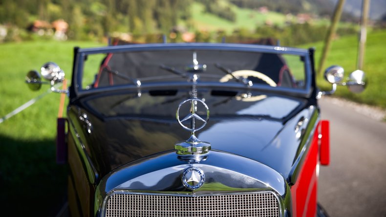 Broad Arrow Auctions | 1938 Mercedes-Benz 320 "Cabriolet A" in the style of Sindelfingen