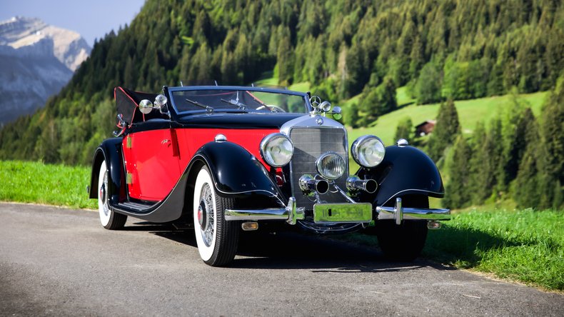 Broad Arrow Auctions | 1938 Mercedes-Benz 320 "Cabriolet A" in the style of Sindelfingen