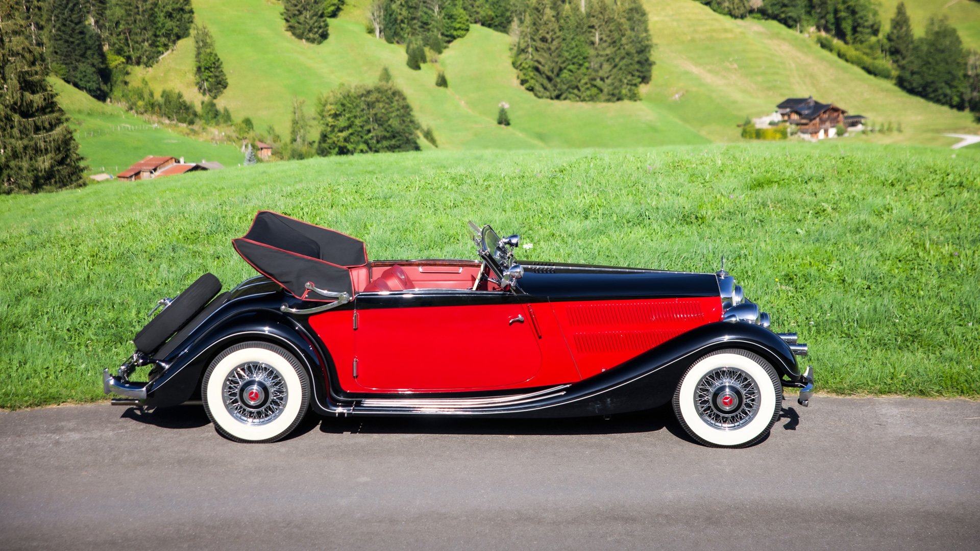 Broad Arrow Auctions | 1938 Mercedes-Benz 320 "Cabriolet A" in the style of Sindelfingen